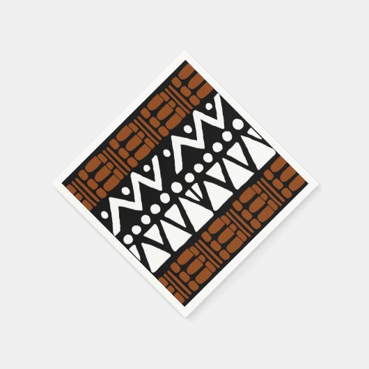 Afrocentric Napkins Serviette (Ecke)