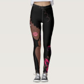 Afrocentric Schönheits-Leggings Leggings (Vorderseite)