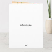 Afrocentric Sister Birthday Card Karte (Rückseite)