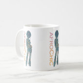 Afrochic (dreifache) Tasse (Vorderseite Links)