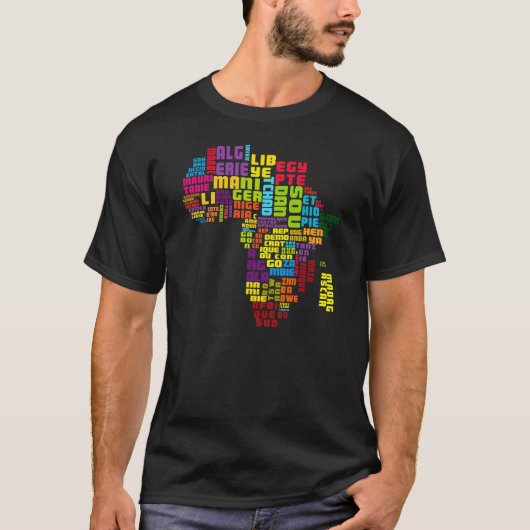 Afrocolorz T-Shirt (Vorderseite)