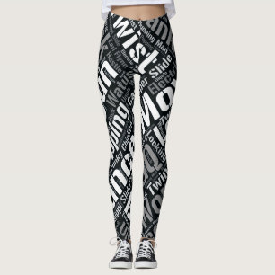 AFROE-AMERIKANISCH TANZ-BEWEGUNGEN LEGGINGS