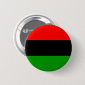 afroer-amerikanisch Flaggenafroamerikaner Button (Vorne & Hinten)