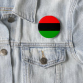 afroer-amerikanisch Flaggenafroamerikaner Button (Beispiel)