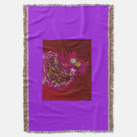 AfroFloral Decke (Vorderseite Vertikal)