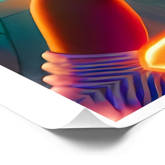 Afrofuturism Five Poster (Ecke)