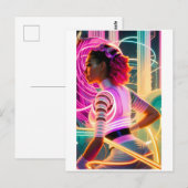 Afrofuturismus Fünf Postkarte (Vorne/Hinten)