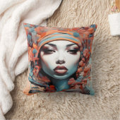 "Afrofuturismus: Lebhafte Träume des Erbes" Kissen (Decke)