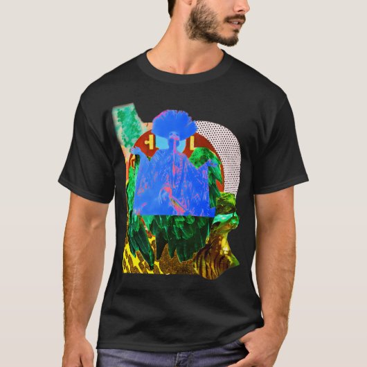 Afrofuturismus mit Flügeln v2 T-Shirt (Vorderseite)