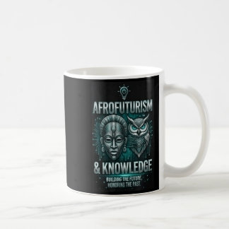 Afrofuturismus Wissen afrikanische Maske Eule Scha Kaffeetasse