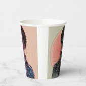 Afrofuturist King 8 oz. Pappbecher (Links)