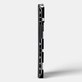 Afrofuturist Pattern Gray Case-Mate iPhone Hülle (Rückseite / Rechts)