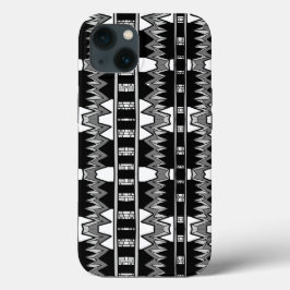 Afrofuturist Pattern Gray Case-Mate iPhone Hülle