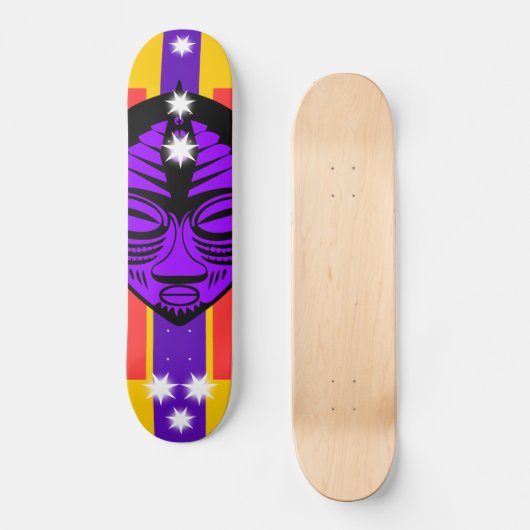 Afroid Skateboard (Vorderseite)