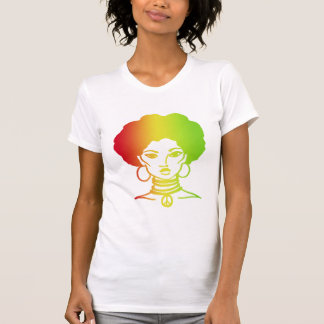 AFROLICOUS SCHWARZES T-SHIRT