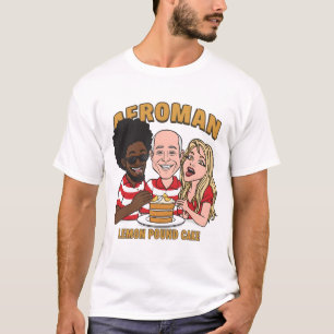 Afroman Zitronen Pfundkuchen Lustige Foodie Humor  T-Shirt