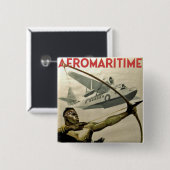 Afromaritime Button (Vorne & Hinten)
