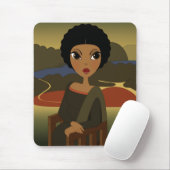 Afro'na Lisa Mousepad (Mit Mouse)