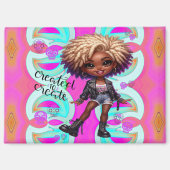 Afropunk erstellt, um Magnet zu erstellen (Vorderseite)