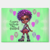 Afropunk Fappiest Girls Magnet (Vorderseite)