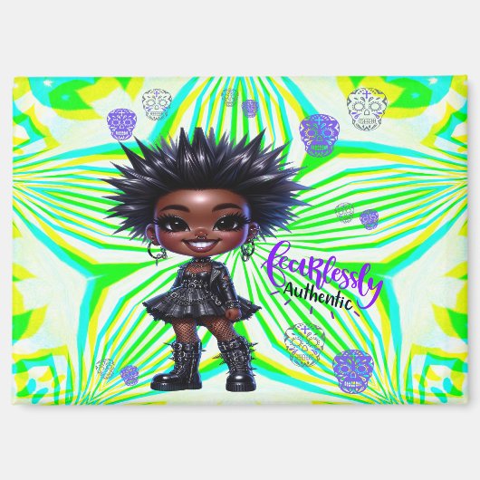 Afropunk Fearless Magnet (Vorderseite)