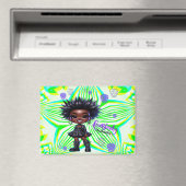 Afropunk Fearless Magnet (In Situ (Geschirrspüler))