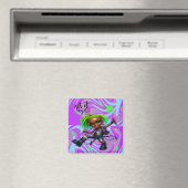 Afropunk Get It Girl Magnet (In Situ (Geschirrspüler))