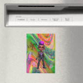 Afropunk Killing It Magnet (In Situ (Geschirrspüler))