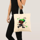 Afropunk Sei tapfer zu Tote Bag Tragetasche (Vorderseite (Produkt))