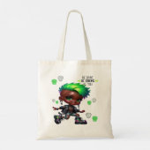 Afropunk Sei tapfer zu Tote Bag Tragetasche (Rückseite)