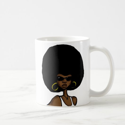 Afroschwester Kaffeetasse (Rechts)