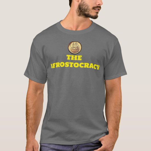 AFROSTOCRACY Basic Dark T - Shirt (Vorderseite)