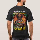 AFROSTOKRATIE BLK T-Shirt (Rückseite)