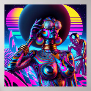 Afrostonic - Ken Gage Art Poster