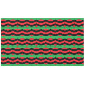 AfroWave Custom Cotton Tablecloth, 60"x104" Tischdecke (Vorderseite (Horizontal))