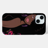 Afrozentric Beauty iPhone 15 Fall Case-Mate iPhone Hülle (Rückseite (Horizontal))