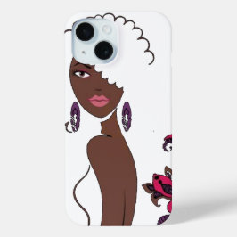 Afrozentric Beauty iPhone 15 Fall Case-Mate iPhone Hülle