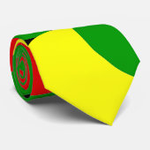 Afrozentric Polka Dots Krawatte (Gerollt)