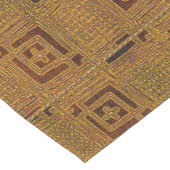Afrozentrisch geometrisch kurzer tischläufer (Ecke)