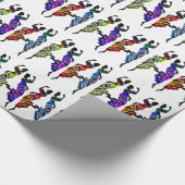 afrozentrisch geschenkpapier (Ecke)