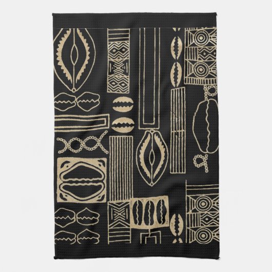 afrozentrisch geschirrtuch (Vertikal)