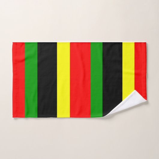 afrozentrisch gestreift badhandtuch set (Handtuch)