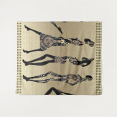 afrozentrisch wandteppich (Vorderseite (Horizontal))