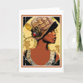 Afrozentrische Karte (Vorderseite)