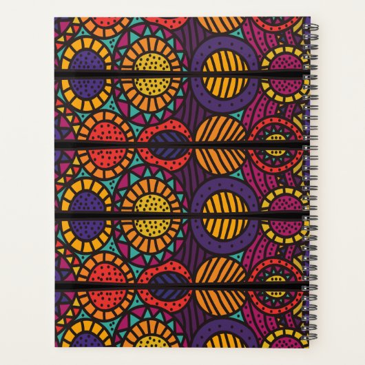 Afrozentrische Königin Planer (Rückseite)