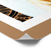 Afrozentrische Kunst Poster (Ecke)