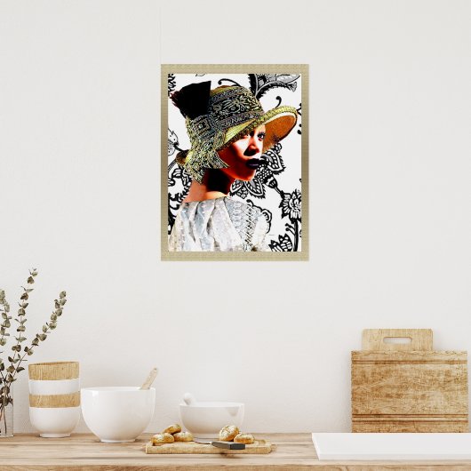 Afrozentrische Kunst Poster (Küche)