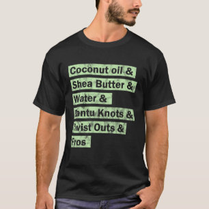 Afrozentrische Naturhaar Afro Women T-Shirt