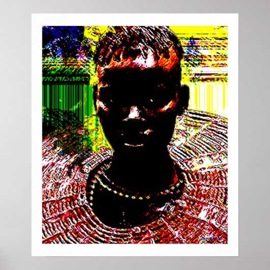 Afrozentrische Posterkunst Poster (Vorne)
