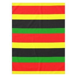 Afrozentrische Streifen Tischdecke